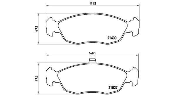 MAGNETI MARELLI Комплект тормозных колодок, дисковый тормоз 363700461051